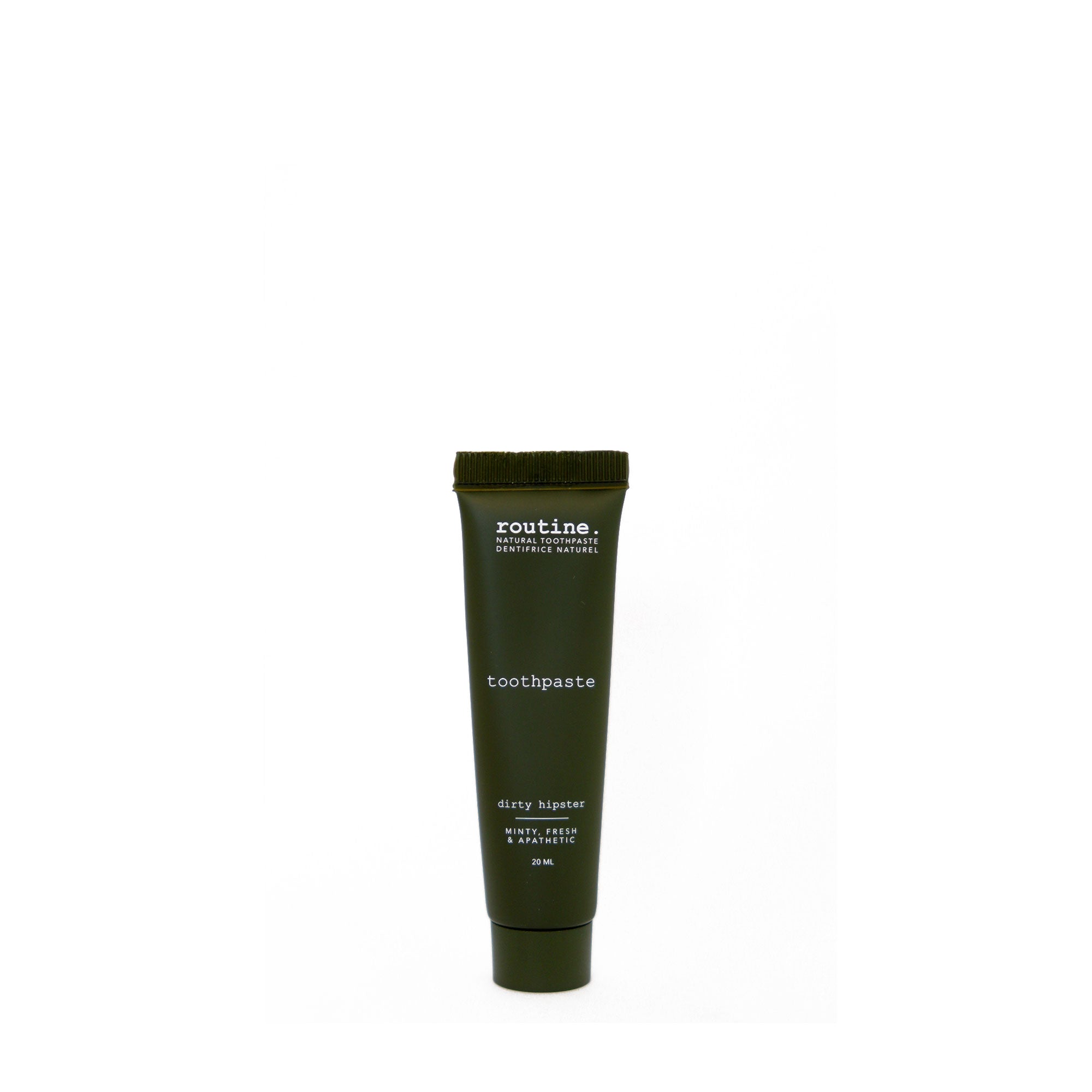 Dirty Hipster Natural Toothpaste Mini | Routine – Routine Natural Beauty
