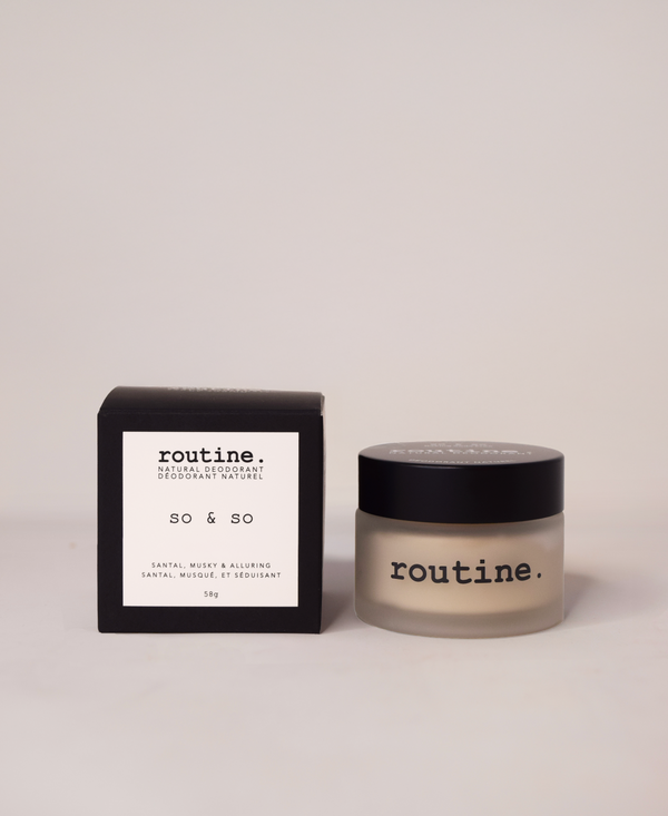 So & So Deodorant JAR
