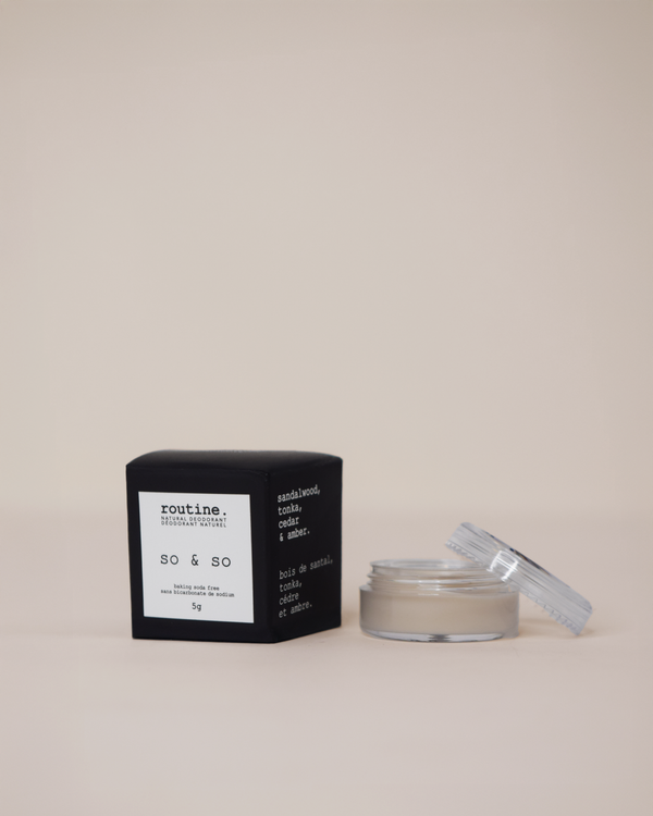 Baking Soda Free - So & So Deodorant Mini
