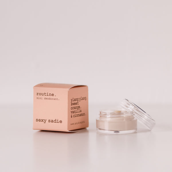 Sexy Sadie (vegan) Natural Deodorant Mini | Routine – Routine